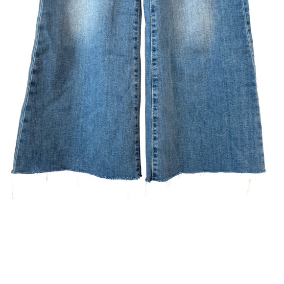 Frame Le Palazzo High-Rise Crop Wide Leg Jeans 25 Galeston - Picture 7 of 14
